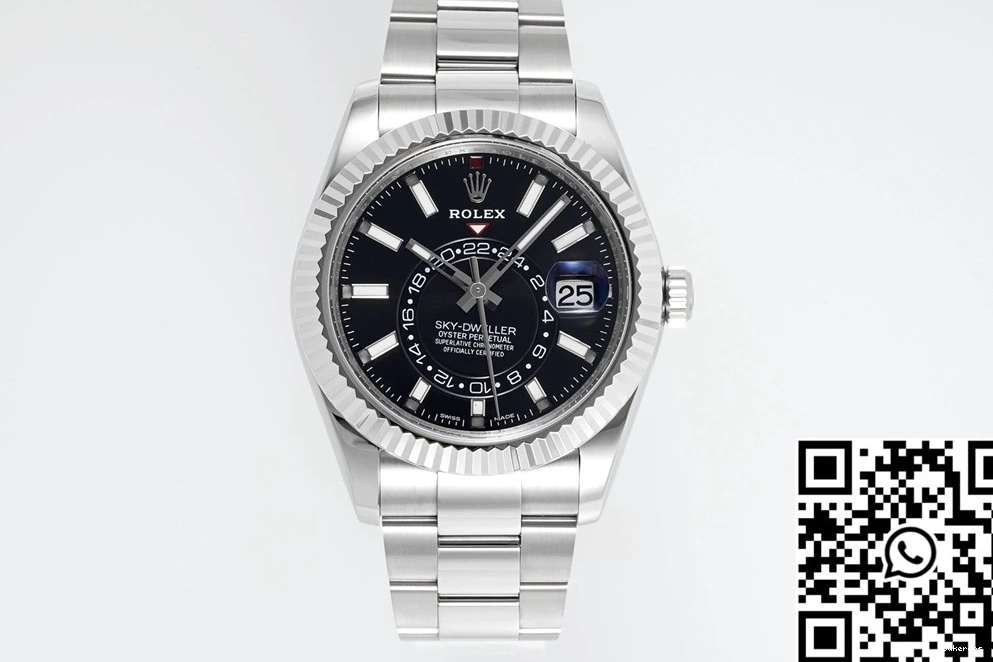 ZF DWELLER Rolex M336934-0007 Black Factory Attractive 1325 SKY Dial 0823